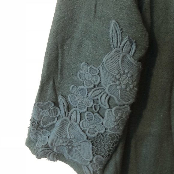 Anthropologie Forest Green Dress NWOT - Picture 2 of 4